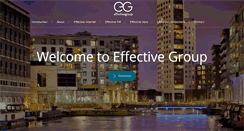 Desktop Screenshot of effective-group.com